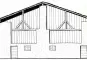 Stallscheune in Saillon (VS, CH), Massstab 1:100; 